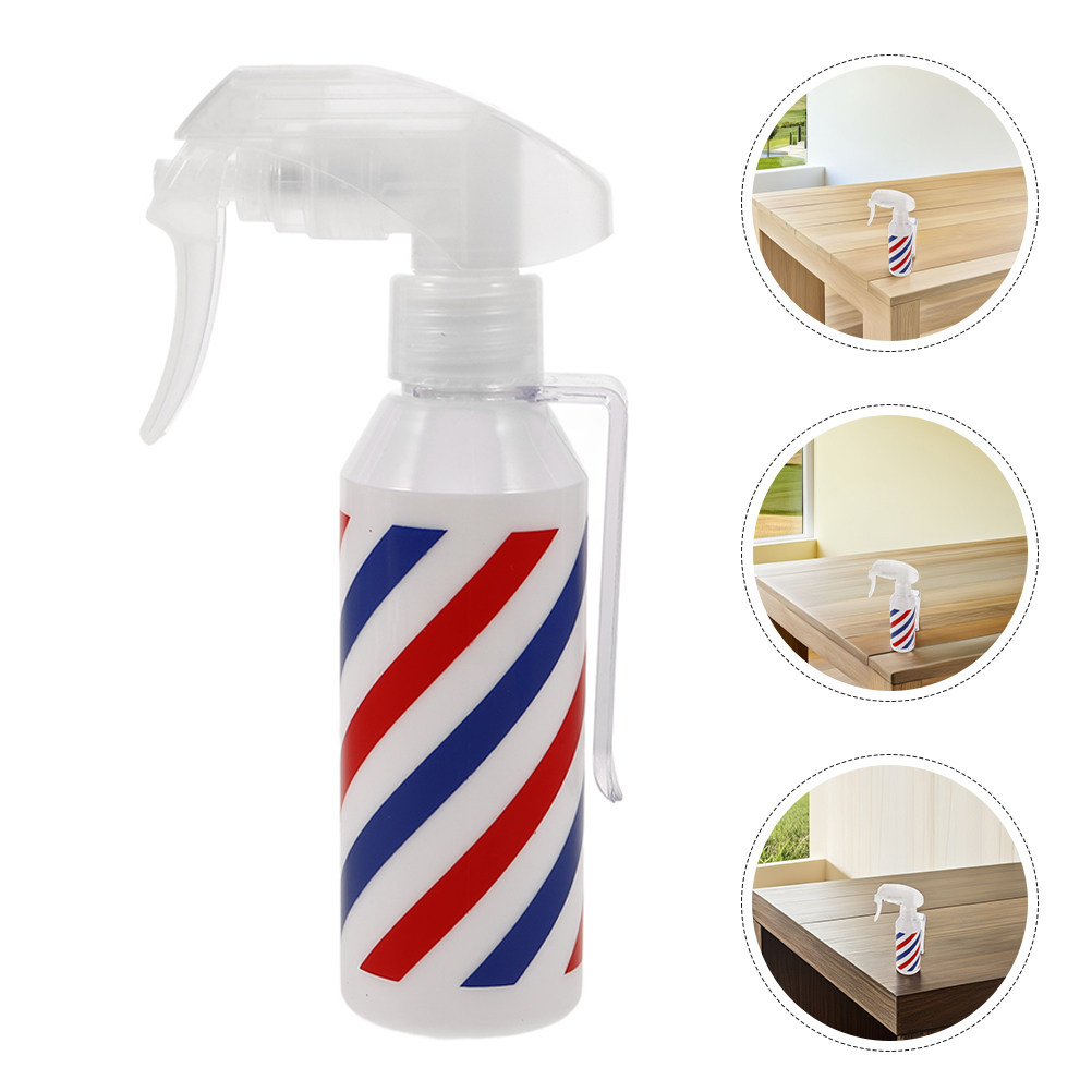 Misting Bottle Fine - ขวดสเปรย์จัดแต่งทรงผม 2 ชิ้น ลายทางสีแดงน้ำเงิน ขนาด 120