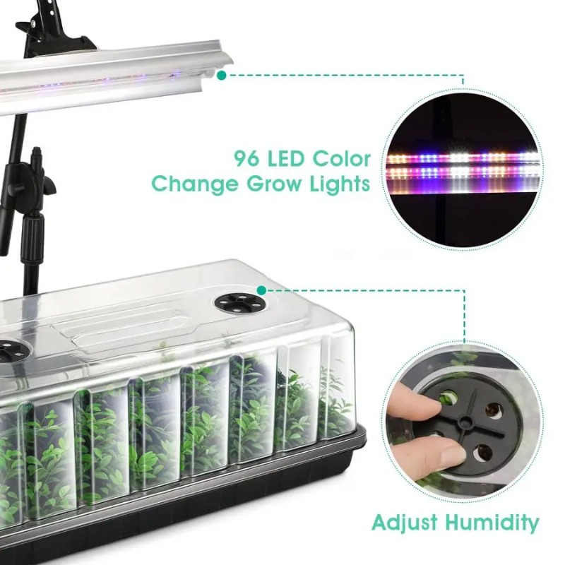 ถาดเพาะเมล็ด, ชุดเริ่มต้นเพาะเ - Humidity Dome Kit บทวิจารณ์และราคา