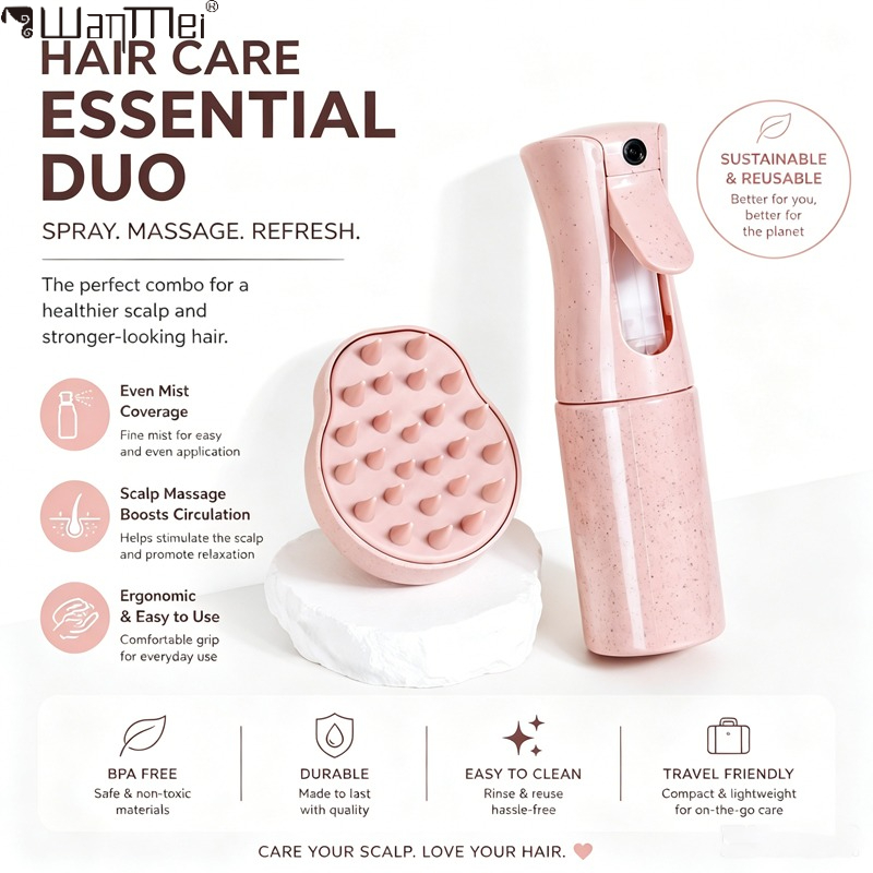 ชุดดูแลเส้นผมแบบเติมได้ ขวดสเป - Misting Bottle Fine บทวิจารณ์และราคา